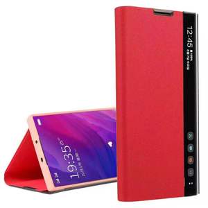 Avec support étui <span class=keywords><strong>de</strong></span> téléphone Pour <span class=keywords><strong>Samsung</strong></span> S23 étui <span class=keywords><strong>de</strong></span> téléphone ultra dormant Pour <span class=keywords><strong>Samsung</strong></span> S24/S21/Note 20 étui <span class=keywords><strong>de</strong></span> téléphone à fenêtre intelligente - Product Image 4