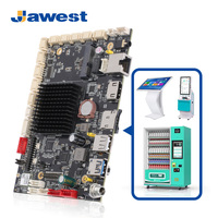 Placa de Control Integrada de Bajo Costo con Cuatro Núcleos, 4K HD, Múltiples Interfaces, RK3566, Placa Base Industrial para Máquinas Expendedoras