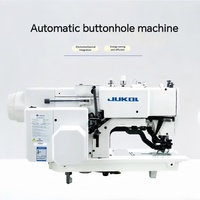 Machine à boutonnières à lit plat JUKOL JK-781D 550W avec moteur servo à entraînement direct et coupe-fil automatique pour tissus épais