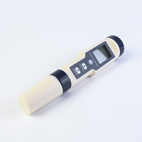 Compteur d'acidité étanche multifonctionnel portable numérique 5-en-1 testeur de sel + de température pH-mètre stylo de test de qualité de l'eau