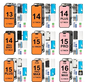 Pantalla LCD de Alta Calidad para Teléfonos Móviles X, XS, <span class=keywords><strong>XR</strong></span>, 11, 12, 13, 14, 15, 16, 17, PRO, PRO MAX, PLUS, MINI. Compre Más, Ahorre Más - Product Image 1