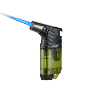 ไฟแช็คแก๊สใส Xing แบบอิเล็กทรอนิกส์ เปลวไฟสีฟ้า ทนลม ใช้ในครัว - Product Image 5