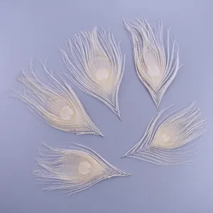 <span class=keywords><strong>Plumes</strong></span> <span class=keywords><strong>de</strong></span> paon <span class=keywords><strong>blanches</strong></span> teintées, artisanat, 10-15CM, 4-6 pouces, pour la fabrication <span class=keywords><strong>de</strong></span> bijoux, boucles d'oreilles, décoration, marque Xywae, 10 pièces/<span class=keywords><strong>lot</strong></span> - Product Image 5