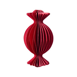 ของตกแต่งคริสต์มาส DAMAI ของประดับต้นคริสต์มาส ลูกบอลคริสต์มาสแบบพับกระดาษรังผึ้ง ของตกแต่งแขวนต้นคริสต์มาสสำหรับงานปาร์ตี้ - Product Image 5