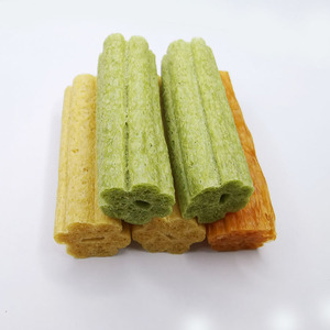 Alimentos para mascotas vegetariano refrescar el aliento para mascotas perro tratar para perros cuero alternativa-temporada de leche donut - Product Image 3