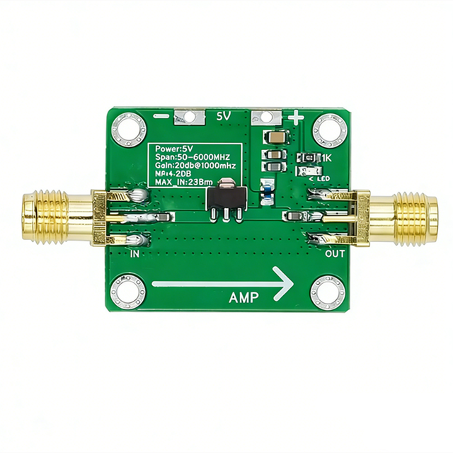 F Power Amplifier Board Transmitter Circuit Board Amplifier Module 20dB Gain 50M-6000Mhz SBB5089