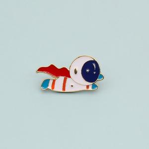 Nuevas ideas interestelar astronauta 3D redondo magnético Anime personalizado solapa pines insignia - Product Image 1