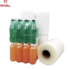 Прозрачная термоусадочная пленка LDPE для упаковки бутылок, термоусадочная пленка