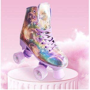 <span class=keywords><strong>Patins</strong></span> à roulettes professionnels pour adultes, chaussures de patinage à roulettes, 4 roues - Product Image 2