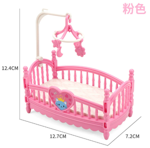 Decorazione per <span class=keywords><strong>Torta</strong></span> a Forma di Culla per Baby Shower, Battesimo e Compleanno - Product Image 3