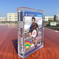 Vitrine en acrylique personnalisée pour jeux Playstation Vita (PS Vita) RAY YI pour jeux PS Vita