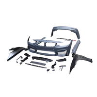 Pour BMW série 4 F32 F33 F36 Kits de carrosserie nouveau M4 F82 F83 pare-chocs avant arrière et capot matériau ABS Durable