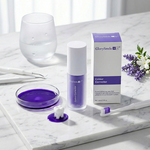 Vente en gros de sérum blanchissant pour les dents <span class=keywords><strong>Glorysmile</strong></span>, dentifrice violet éclaircissant instantané 30 ml, personnalisé - Product Image 4