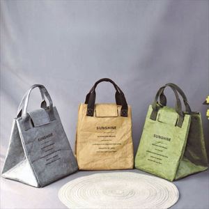 Sac à lunch isotherme personnalisé pour femmes - Sac fourre-tout réutilisable et résistant aux déchirures pour le travail, les pique-niques et les voyages - Grande capacité - Product Image 2