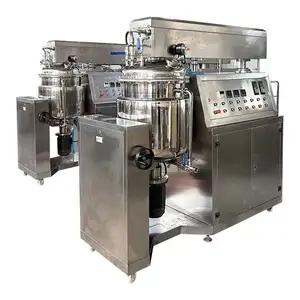 Mezclador de emulsificación al vacío de alimentos y bebidas, mezclador de alta calidad, 100l