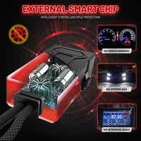 Kit de remplacement de phares LED automobiles HYNBYZJ 9012 9006 H7 H11 H4 Phare LED de voiture 6500K Super haute puissance 280W 30000LM 12V