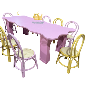 Silla Infantil de Mimbre Hecha a Mano por Proveedor Líder, para Eventos, Fiestas de Cumpleaños, Silla de Mimbre para Niños Pequeños, Muebles Infantiles Ecológicos y Naturales al por Mayor - Product Image 3
