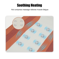 Matelas de massage corporel complet portable OEM ODM populaire avec compression d'air et fonction chauffante pour le cou, la tête, les jambes et la taille