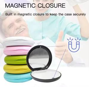 Orthodontische Multifunctionele Mondhygiëneproducten Nieuwe Slanke Dunne Tandheelkundige Ronde Aligner En Houder Met Spiegel - Product Image 5