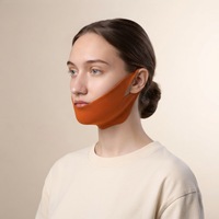 Masque liftant en V pour le menton, patch réducteur de double menton infusé au collagène, masque liftant pour le menton et la ligne du visage en V pour femmes