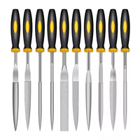 Vente d'usine 3*140 / 4*160/5*180mm 10 pièces ensemble d'outils à main artisanaux en métal aiguilles en acier fichiers