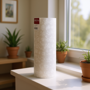 Film adhésif décoratif pour fenêtre de mariage, motif floral en relief, autocollant PVC auto-adhésif pour la décoration intérieure - Product Image 2