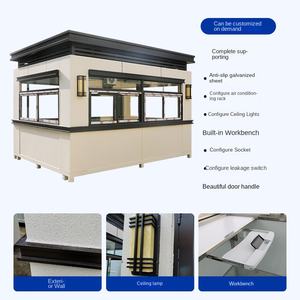 Benda บ้านคอนเทนเนอร์เหล็กเคลื่อนย้ายได้ที่จอดรถกลางแจ้งทรงสี่เหลี่ยมผืนผ้าดีไซน์ทันสมัยทนทานรับประกัน2ปี GAT-GT41 # โรงงาน - Product Image 6