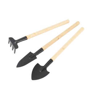 Gardening Three Piece Set Shovel Rake Spade Stainless Steel Manual Tools For Garden Planting Vegetables Flowers Potted Plants - Product Image 5