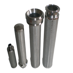 0.5 <strong>Micron</strong> Metal Fiber <strong>Sintered</strong> <strong>Mesh</strong> Liquid <strong>Filter</strong> Cylinder with Square Hole - Product Image 6