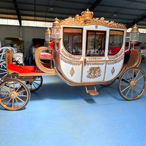 Carruaje Real de Lujo, Carroza Real Eléctrica, Vagón para Boda de Princesa, Transporte Especial - Product Image 4