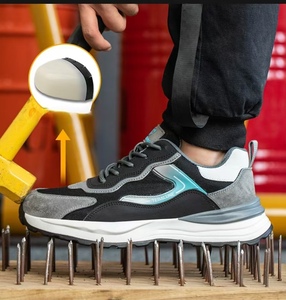 Scarpe di sicurezza impermeabili invernali da uomo, leggere traspiranti, a prova di odore, protettive, isolanti, scarpe da lavoro da costruzione - Product Image 5