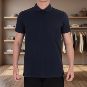 <b>Men's</b> Hip Hop Style Embroidered Knitted Short Sleeve Quick Dry Tan Beach T-Shirt Swimwear 1-Piece Button Design Say - Product Image 6