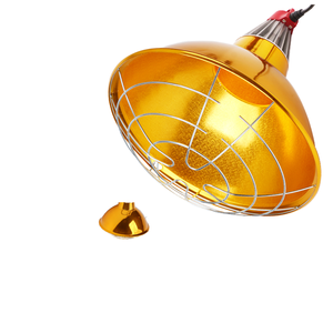 Lámpara <span class=keywords><strong>de</strong></span> Calefacción Aislada <span class=keywords><strong>de</strong></span> Aluminio ZMR <span class=keywords><strong>de</strong></span> 30 cm para Granjas <span class=keywords><strong>de</strong></span> Cerdos y Uso Doméstico con Pantalla Nueva para Cerdos - Product Image 1