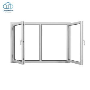 <span class=keywords><strong>Finestra</strong></span> a Battente Grigia a Doppia Anta con Chiudiporta Automatico e Vetro Temperato <span class=keywords><strong>di</strong></span> Sicurezza per Progetti Commerciali ed Export - Product Image 2