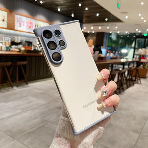 True Borderlessโทรศัพ<span class=keywords><strong>ท</strong></span>์<span class=keywords><strong>มือ</strong></span><span class=keywords><strong>ถือ</strong></span>สําหรับSamsung S24 Ultra S23 PlusเปลือยTpu Feelแผ่นมุมสี่มุมAnti-Fallนุ่ม - Product Image 6