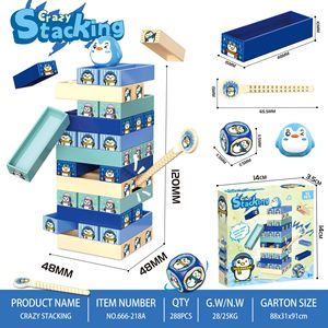 <span class=keywords><strong>Juego</strong></span> Educativo de Apilamiento de Bloques de Hielo para Niños, Divertido, Interactivo para Padres e Hijos, Alivia el Estrés, Gran Venta - Product Image 3