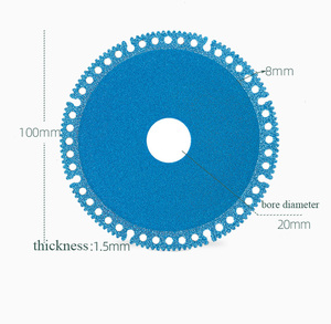 Disque de coupe multifonctionnel composite 100 mm ultra-fin pour carrelage céramique, outil pour meuleuse d'angle - Product Image 6
