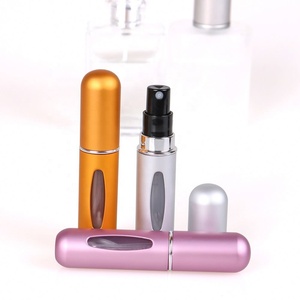 Atomizador de Perfume Portátil de Aluminio de Lujo de 5 ml, Botellas Metálicas al por Mayor para Perfume, Aceites Esenciales y Cosméticos - Product Image 3