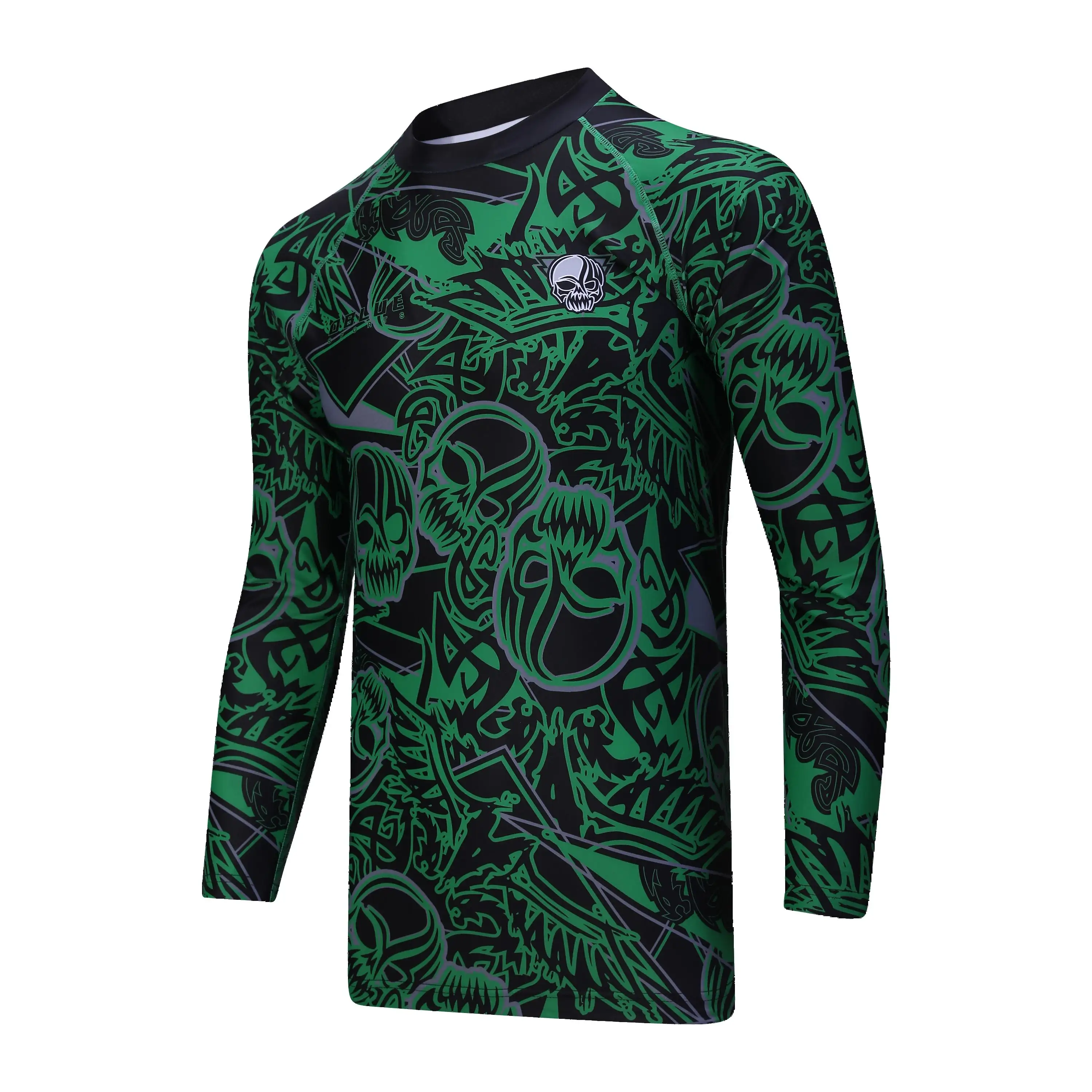 Benutzer definierte Sublimation Designs Rash Guard Whole Sales Günstige hochwertige BJJ und MMA Basel ayer