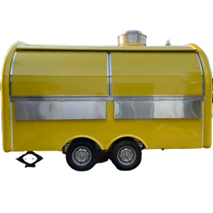 Remorques de camion alimentaire de seconde main Lait de <span class=keywords><strong>noix</strong></span> Cuisine pour 12ft 13ft 16ft 20ft Équipement mobile de restaurant - Product Image 4