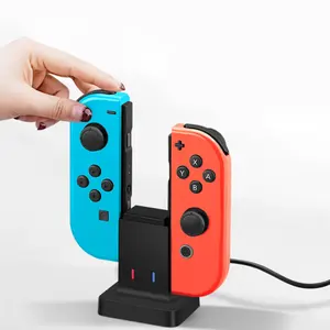 Tragbares Ladegerät Basis-Dock 2 in 1 Stand für Nintendo Switch/Oled Controller Ladestation Ladestation