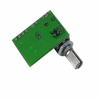 Carte d'amplificateur de puissance numérique 5V de haute qualité avec potentiomètre à commutation, alimentée par USB, carte d'amplificateur PAM8403