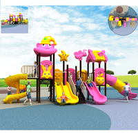 Équipements de jeu coulissants pour enfants, aire de jeu d'escalade,