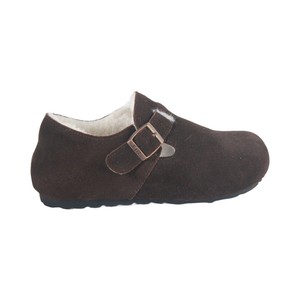 Nouveaux styles vintage filles <span class=keywords><strong>grand</strong></span> cuir véritable coton décontracté princesse chaussures en liège garçons Sneaker chaussures simples - Product Image 3
