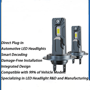 Lampadine LED per Fari Auto 45W 9800LM 6000K <span class=keywords><strong>1</strong></span>:<span class=keywords><strong>1</strong></span> Plug and Play H1 H4 H7 per Fari Universali - Product Image 2