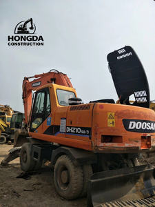 Prix bas utilisé Doosan Dh150w-7 roue mobile Type Doosan Dh150 chargeuse sur pneus mini pelle - Product Image 3