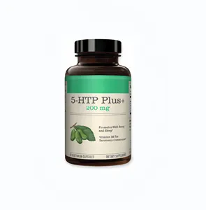 OEM 5-HTP Max Potência Mood Suporte Natural Sleep Aid suporte Apetite controle Cápsulas de liberação atrasada Mais fácil no estômago