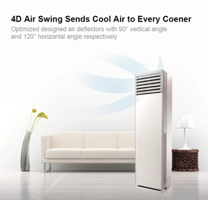 48000 BTU เครื่องปรับอากาศตั้งพื้นอินเวอร์เตอร์ R410เย็นเร็วติดตั้งบนพื้นติดตั้งเครื่องทำความร้อน - Product Image 6