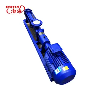 G Type Single Screw Pump Electric Cast Iron Slurry & Sludge Sewage Pump Warranty Pharmaceutical Industry