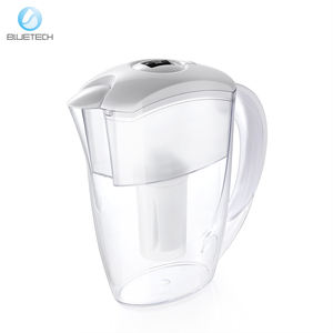 เหยือกกรองน้ำพลาสติกแบบใช้มือบลูเทค 3.5 ลิตร จากประเทศจีน กำจัดแบคทีเรียและคลอรีน พร้อมตัวบ่งชี้สำหรับน้ำด่าง - Product Image 2